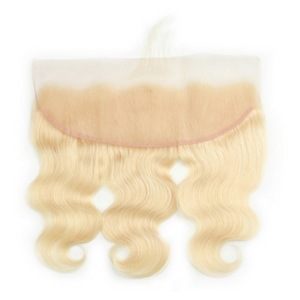 Russian Blonde Body Wave Frontal